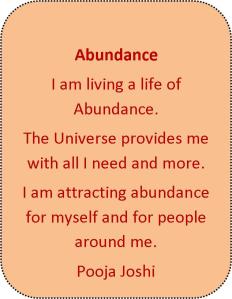 Affirmation-Abundance